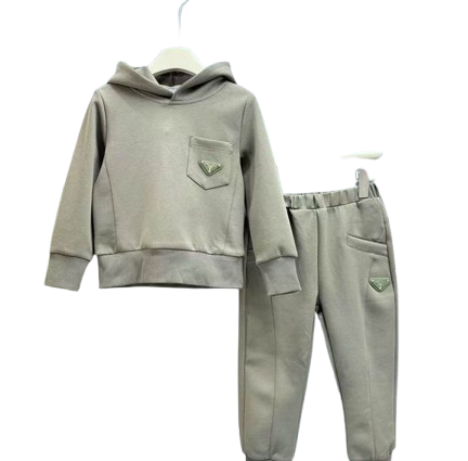 Prada Kids Tracksuit Fade Green