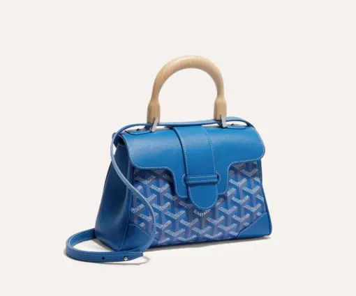Goyard Saïgon Souple Mini Bag Sky Blue