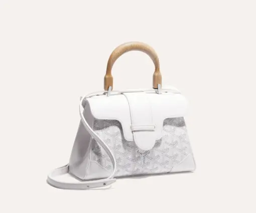 Goyard Saïgon Souple Mini Bag White