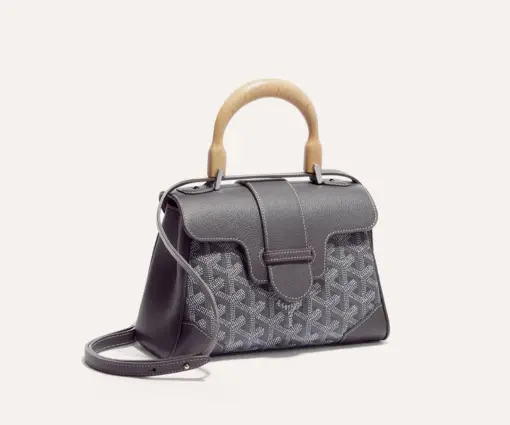 Goyard Saïgon Souple Mini Bag Grey