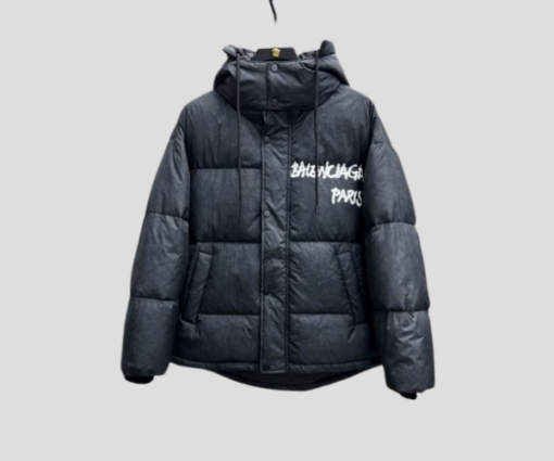 Balenciaga Down Jacket Black