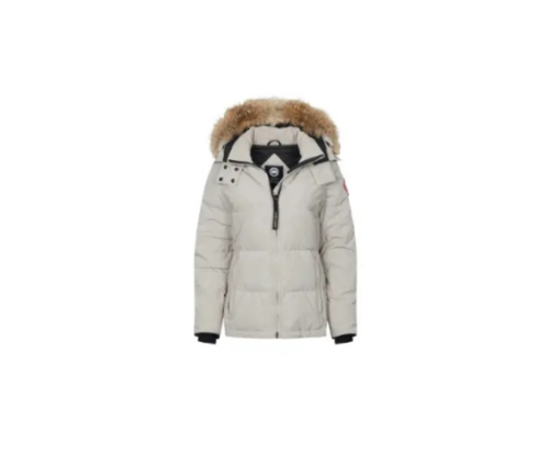 Canada Goose Chelsea Parka Jacket White
