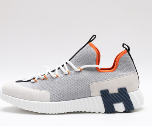 Hermes Sneakers Grey/Off-White