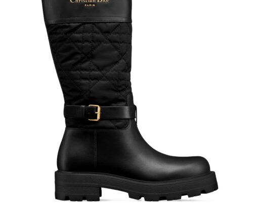 Dior D-Town Boot Calfskin Black