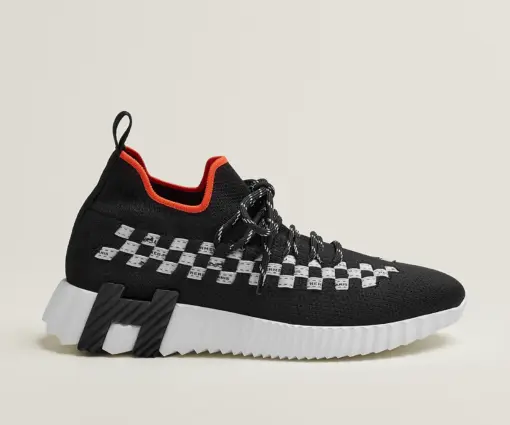 Hermes Flex Slip-On Sneaker Black