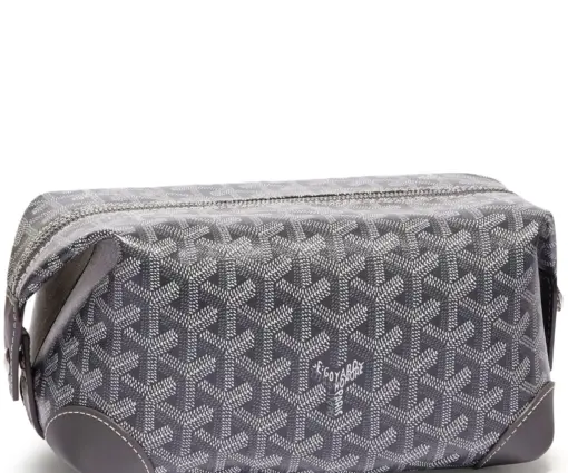 Goyard Bowling 25 Grey Toiletry Bag Grey