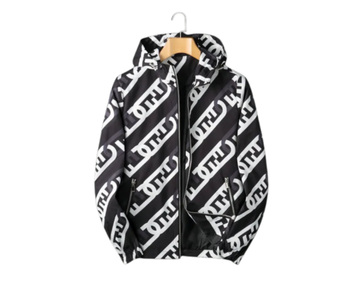 Fendi Jacket White And Black