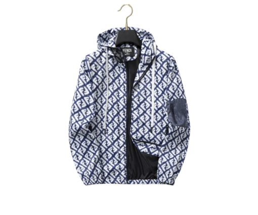Fendi Jacket Blue And White