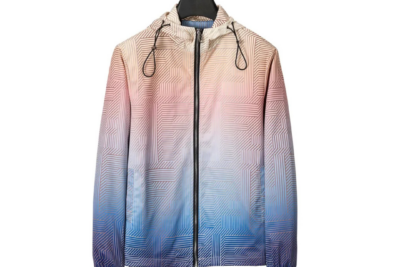 Fendi Jacket Orange And Azure