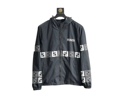 Fendi Jacket Black And White