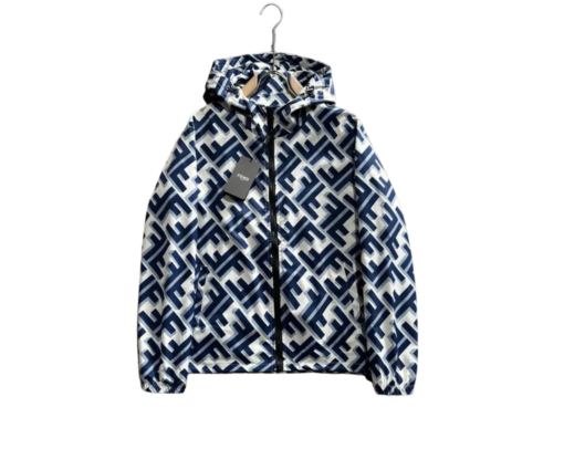 Fendi Jacket Blue And White