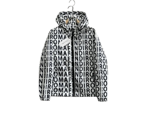 Fendi Jacket White And Black