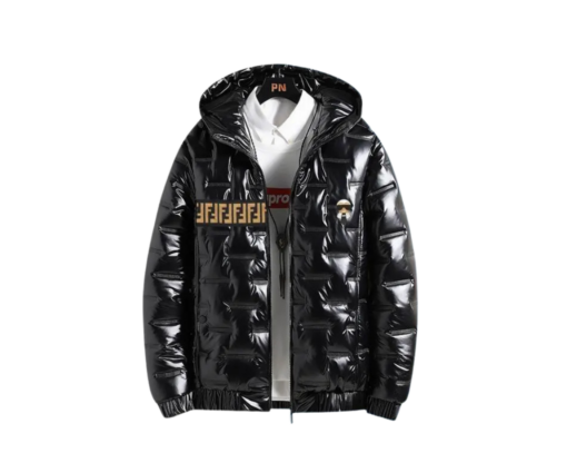 Fendi PN Pro Puffer Jacket Glossy Black