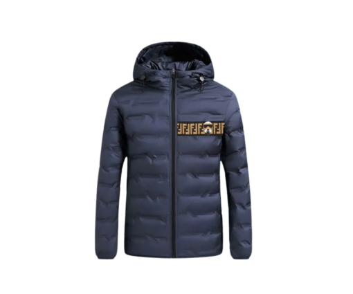 Fendi Lightweight Down Jacket Blue