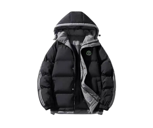 Fendi Down Parkas Jacket Black