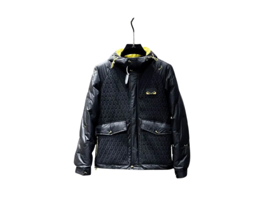 Fendi Puffer Jacket Black