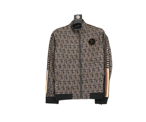 Fendi Jacket Beige And Black