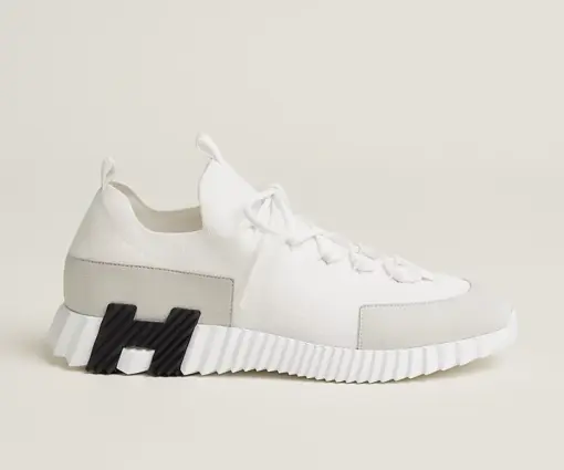 Hermes Flex Slip-On Sneaker White