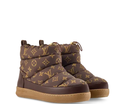 LV Cloud Ankle Boot Sneaker Brown