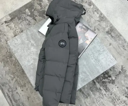 Alternative view of Canada Goose MacMillan Parka Black Label Heritage Jacket Grey