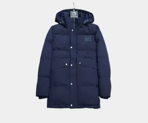 Burberry Down Jacket Navy Blue