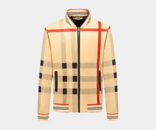 Burberry Jacket Beige Print