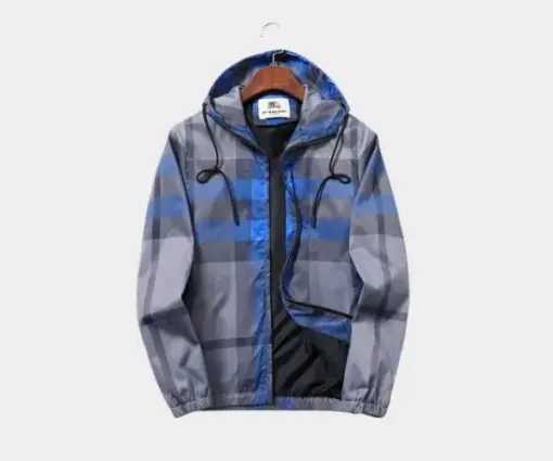 Burberry Jacket Grey/ Blue
