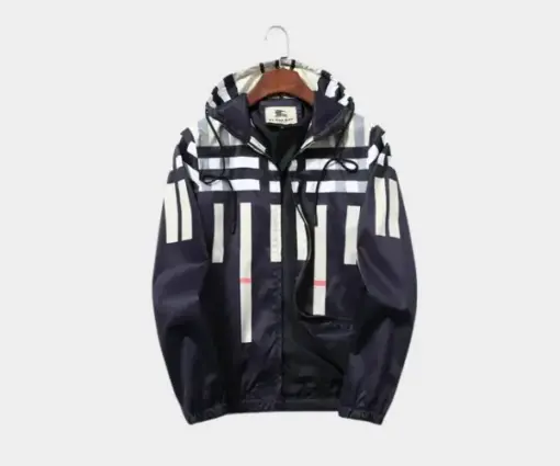 Burberry Jacket Blue White