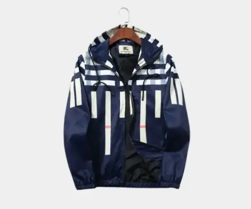 Burberry Jacket Black White