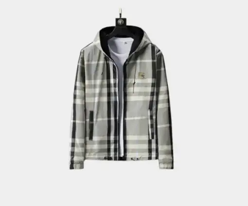 Burberry Jacket Grey Check