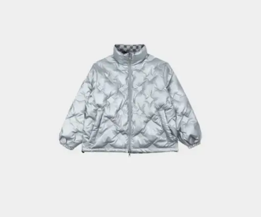 LV Down Jacket Gray