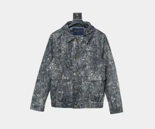 LV Down Jacket Denim