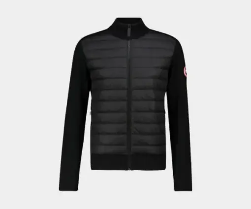 Canada Goose HyBridge Knitted Jacket Black