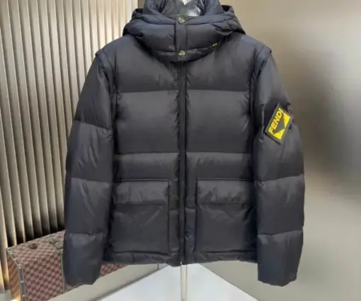 Fendi Down Jacket Black