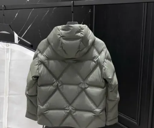 Alternative view of Prada Down Puffer Jacket Grey