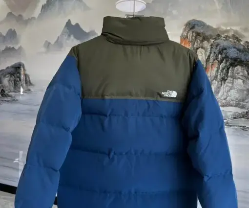 Alternative view of The North Face Nuptse Jacket Blue/ Black