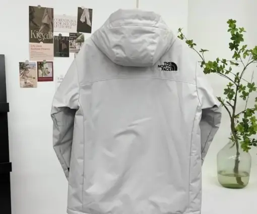 Alternative view of The North Face Himalayan Parka Jacket Grey