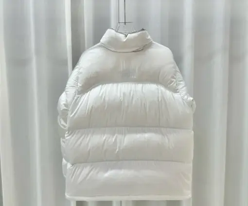 Alternative view of North Face Nuptse Jackets White