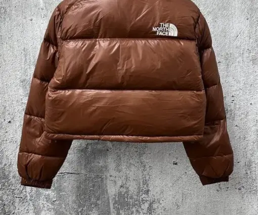 Alternative view of The North Face Women’s Nuptse Short Jacket in Brick House Red