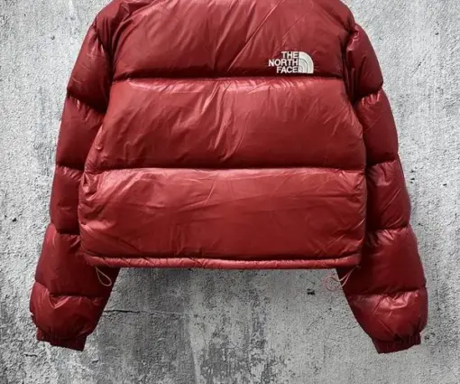 Alternative view of The North Face Women’s Nuptse Short Jacket Red