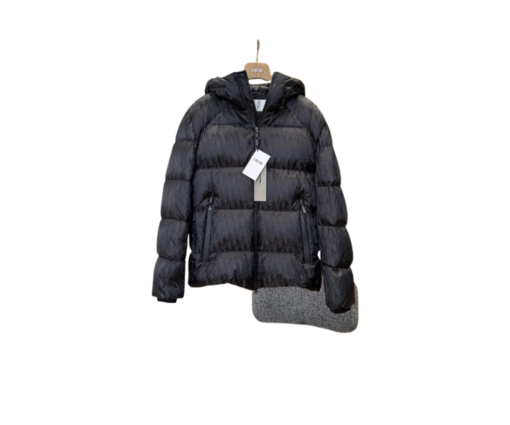 Dior Oblique Down Puffer Jacket Black