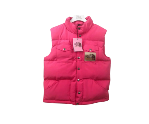 Gucci x The North Face Padded Vest Hot Pink