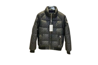 Dior Oblique Puffer Jacket Dark