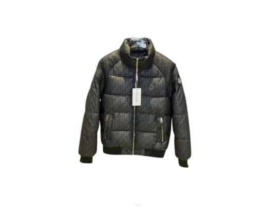 Dior Oblique Puffer Jacket Dark