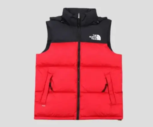 The North Face 1996 Retro Nuptse Vest Red/ Black
