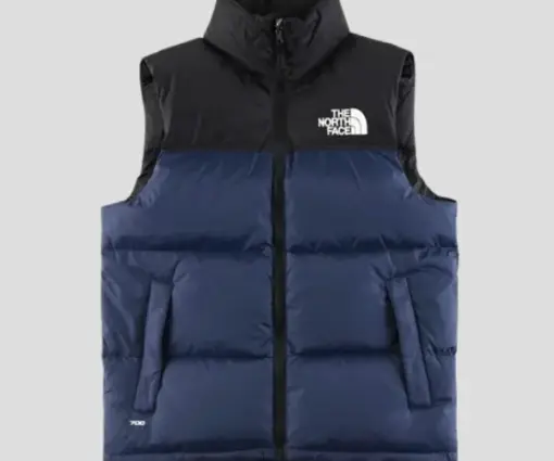 The North Face 1996 Retro Nuptse Vest Deep Navy Blue/ Black