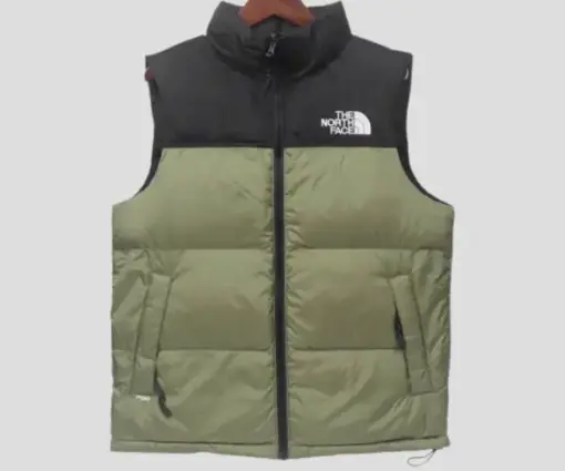 The North Face 1996 Retro Nuptse Vest Deep Olive/ Black