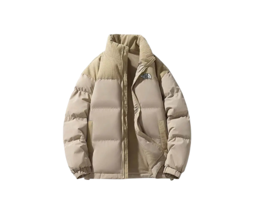 The North Face Puffer Jacket Sage Beige