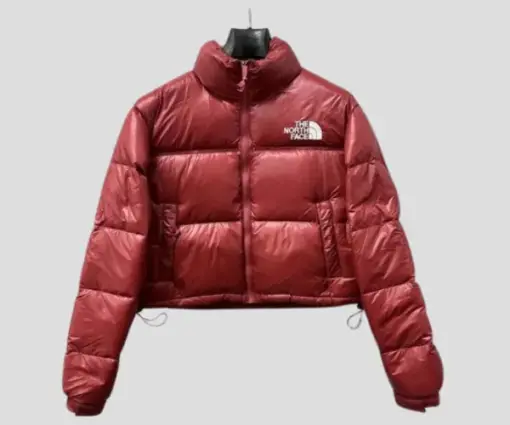 The North Face Women’s Nuptse Short Jacket Red