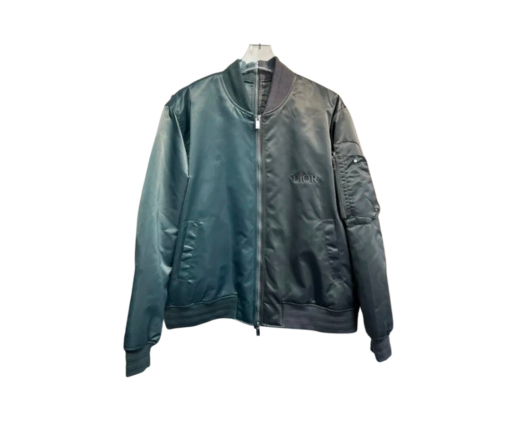 Dior Stussy Bomber Jacket Half Blue/Black
